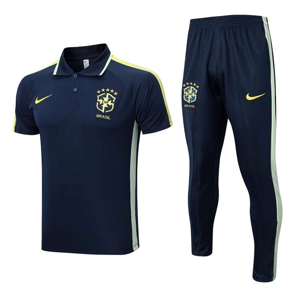 Polo Brasil Conjunto Completo 2023/24 Azul